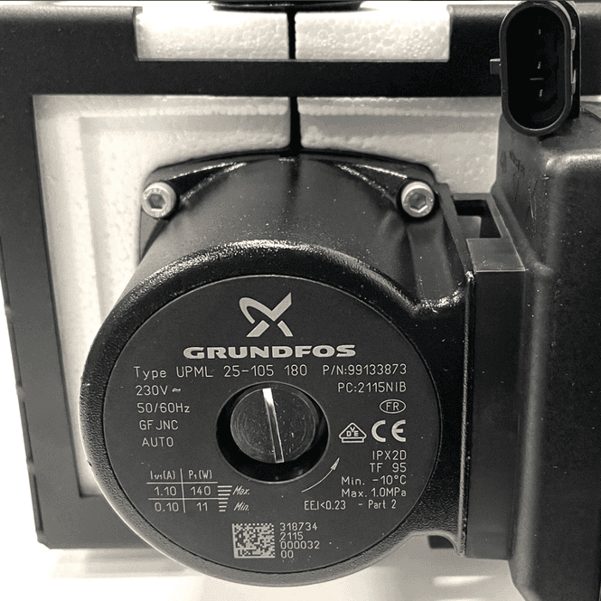 Huvudbild Cirkulationspump Grundfos UPML 25-105,180 mm ...